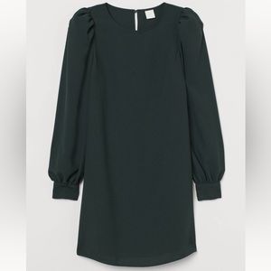 NWT H&M Puff Sleeve Dress 🪴 Size S